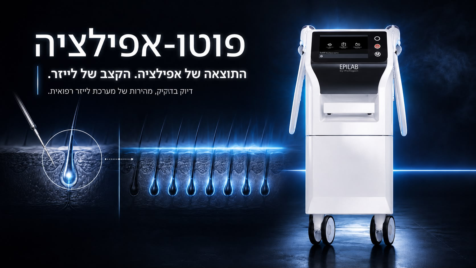 פוטו-אפילציה — התוצאה של אפילציה, הקצב של לייזר